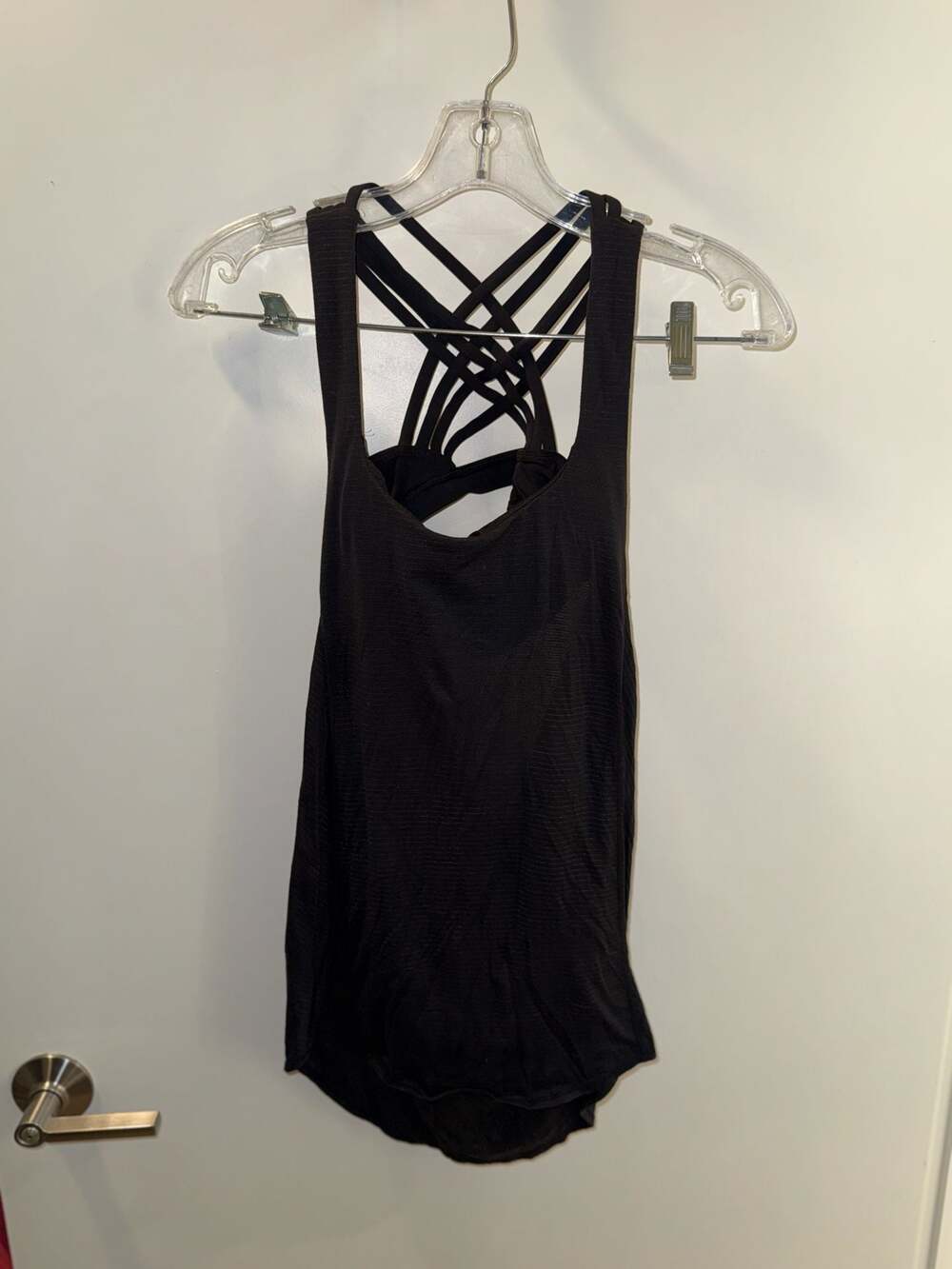 Lululemon Free to Be Tank Top Black Size 2
